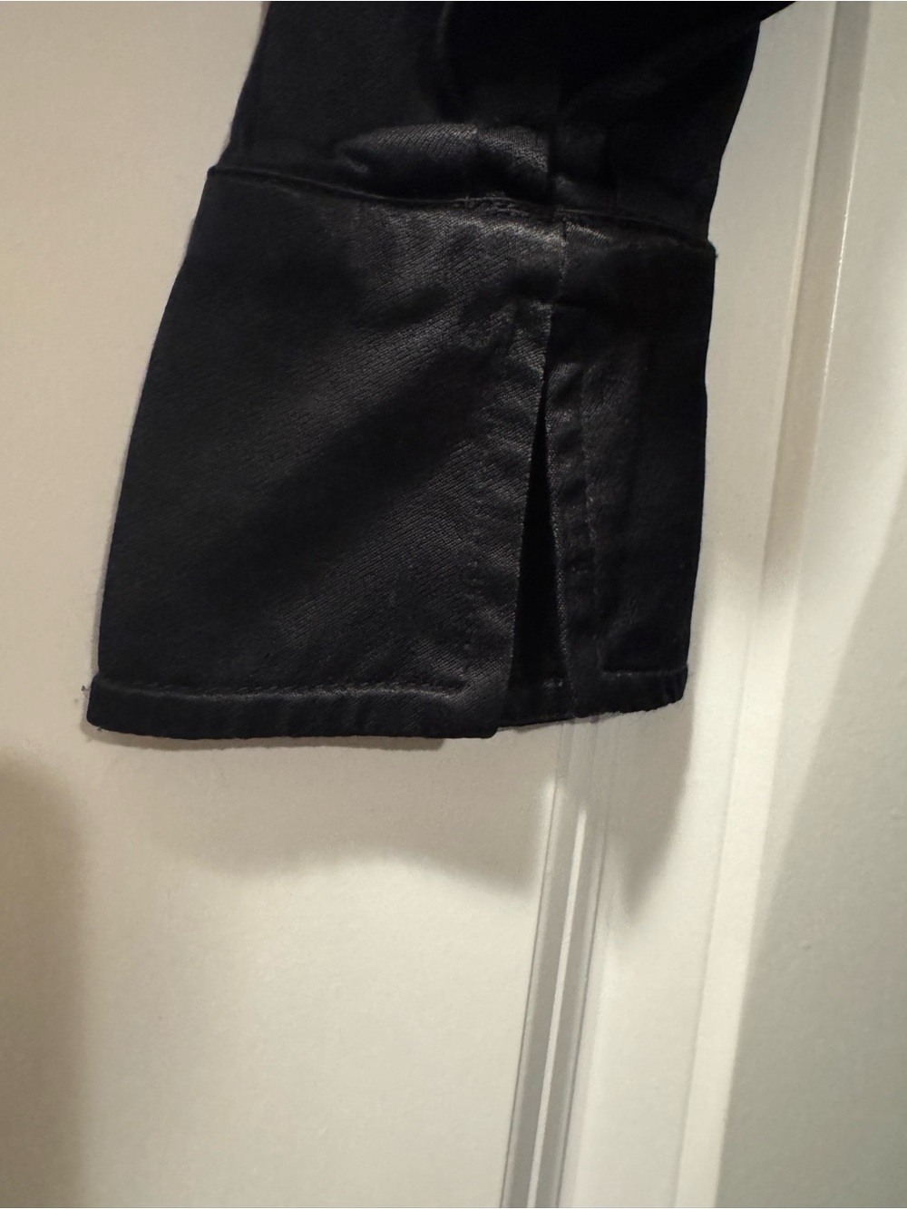 MAEVE BY ANTHROPOLOGIE FAUX LEATHER SKIRT DRESS SIZE 2 - Picture 7 of 9